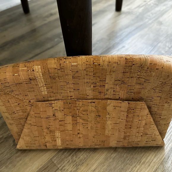 J. Crew Cork Clutch Purse With Gold Flecks Tag is still on. - Picture 5 of 8